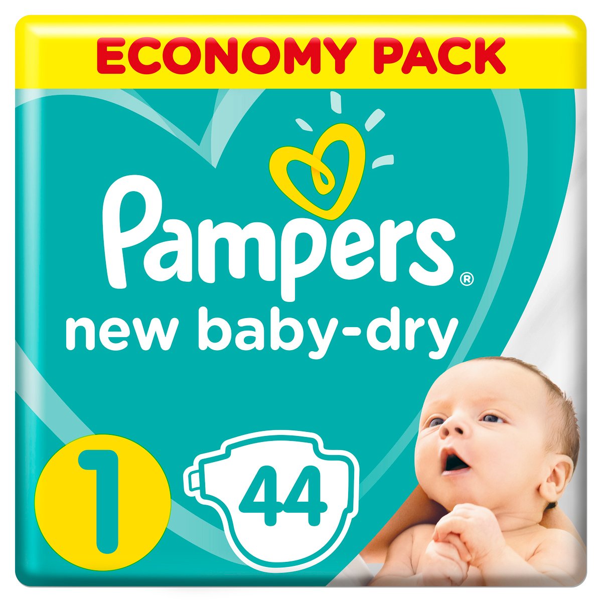 pampers new baby dry 1cena