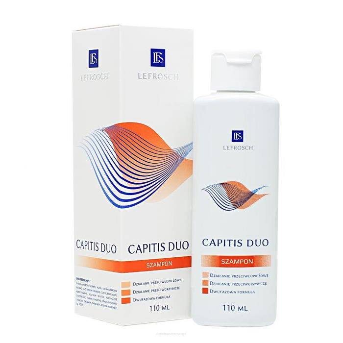 capitis duo szampon przeciwłupieżowy 110ml