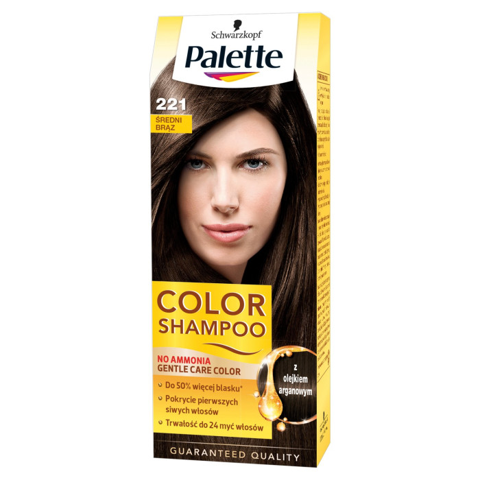 palette color shampoo szampon koloryzujący