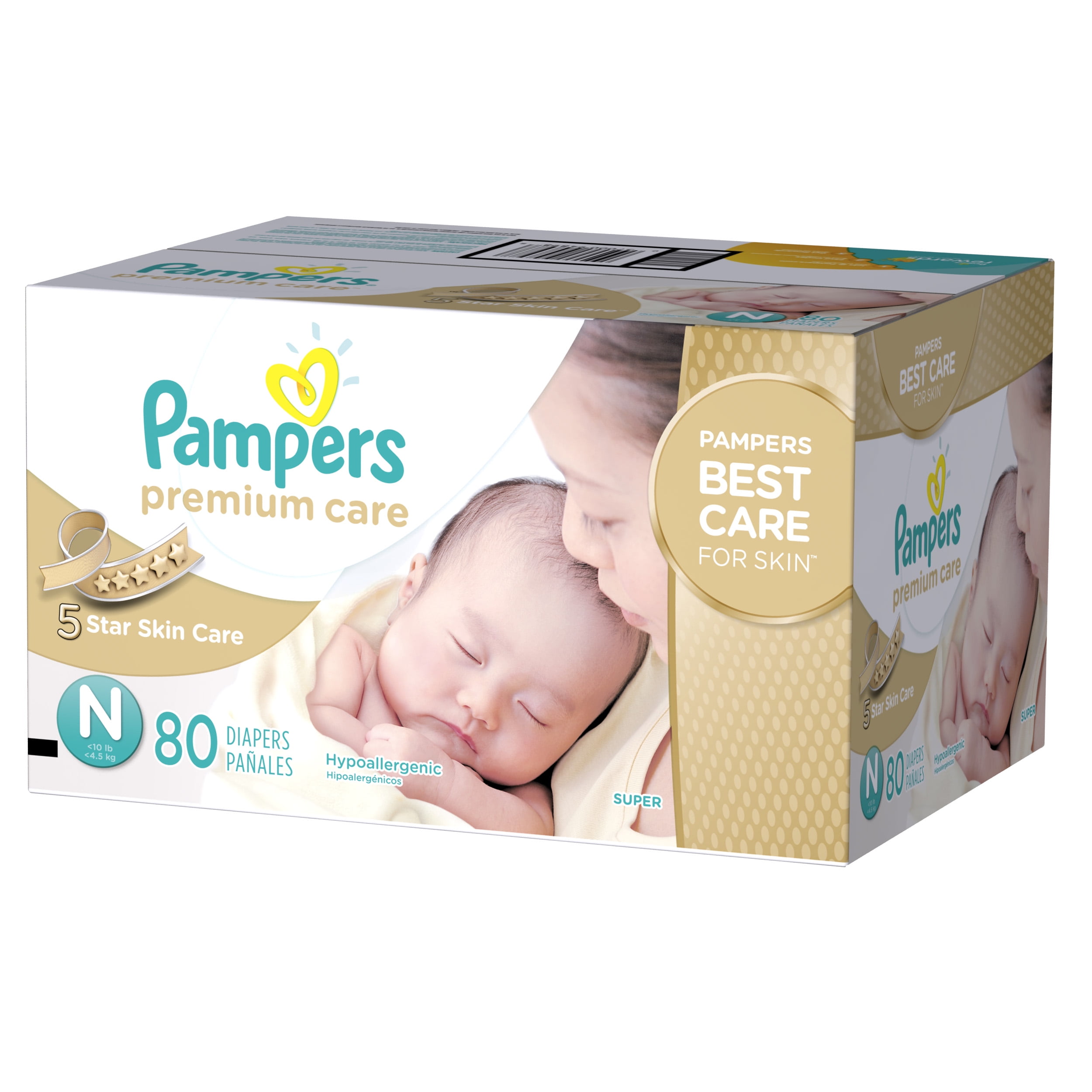 pampers premium care new baby 3-6 kg 80 szt