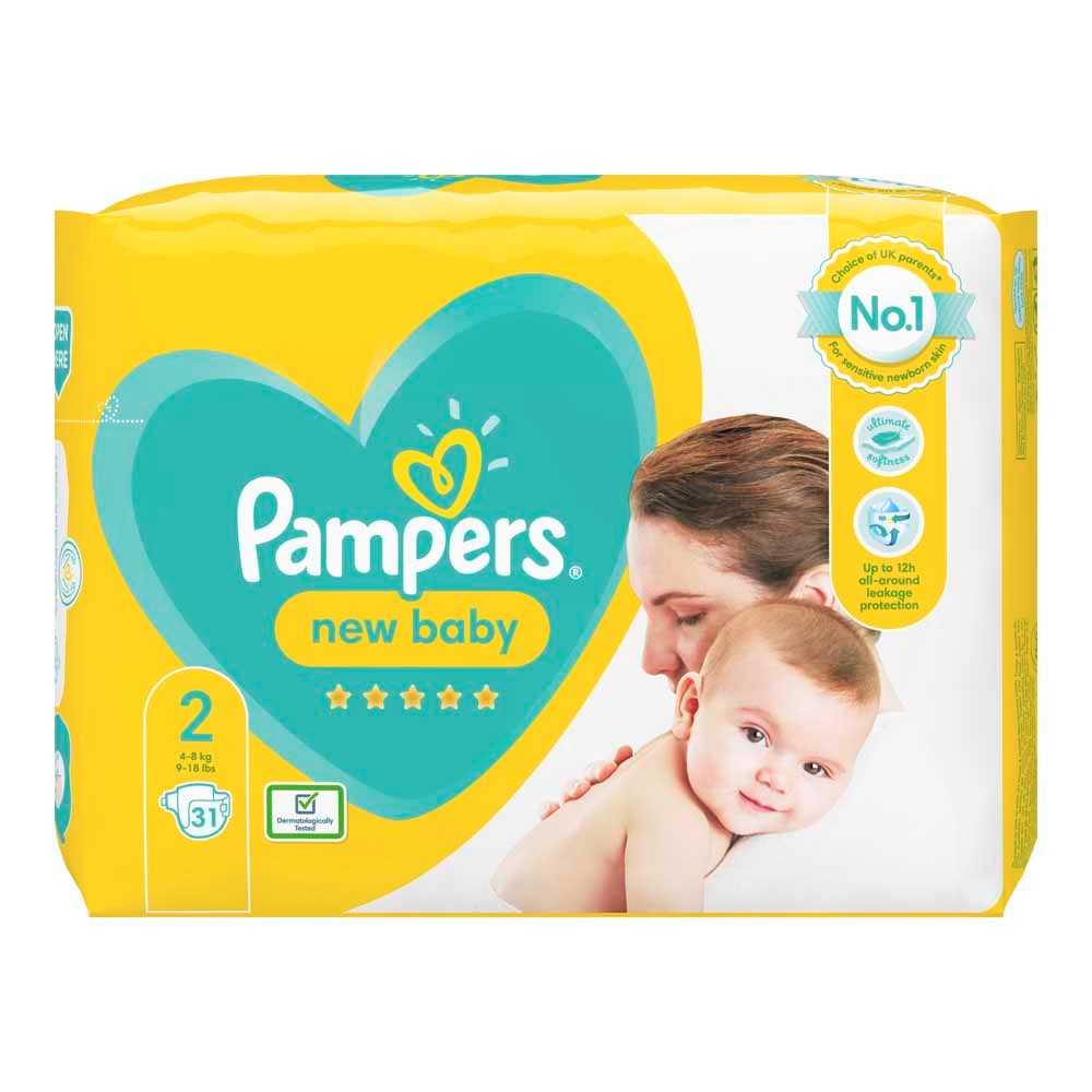 pampers nappies