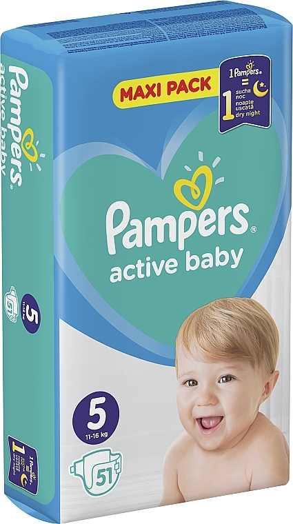 pieluszki pampers active baby 5