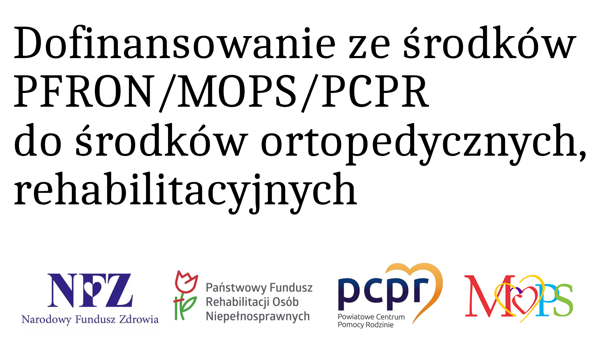 dofinansowanie z pcpr na pieluchomajtki