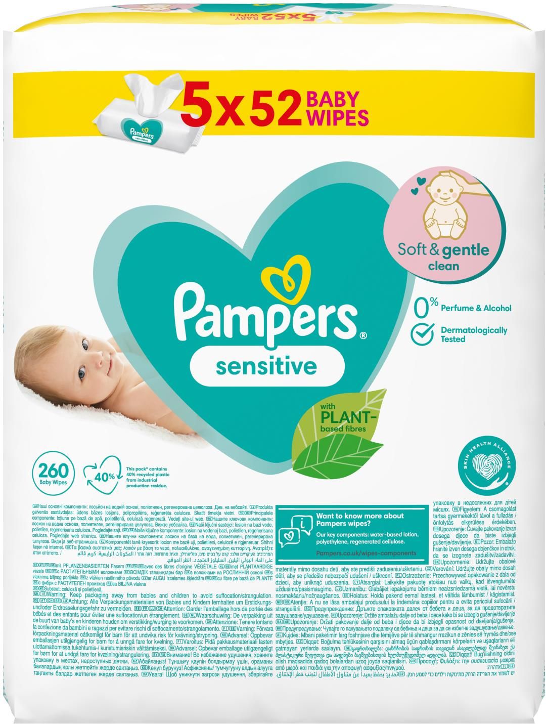 pieluchy pampers sensitive 1