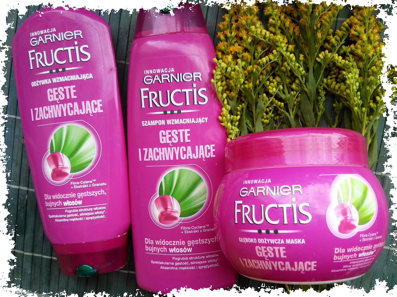 garnier fructis gęste i zachwycające odżywka do włosów