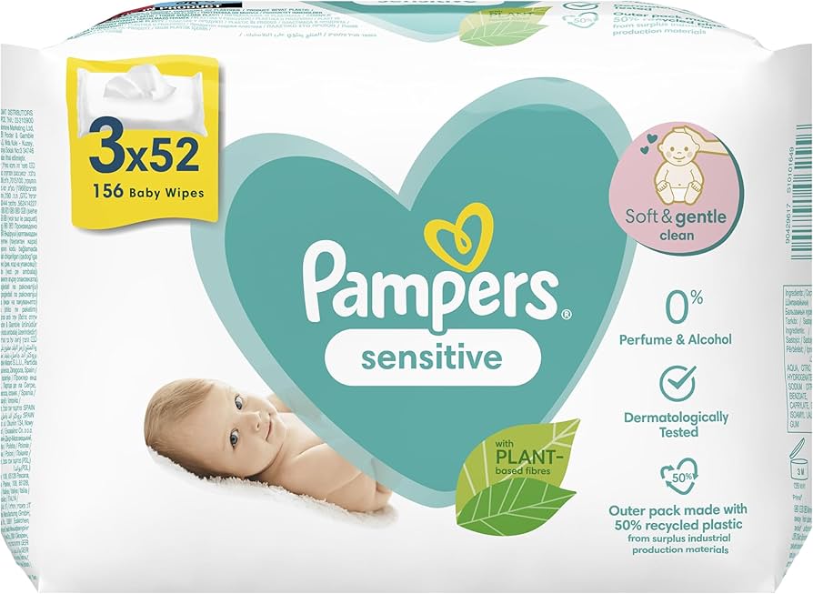 pampers sensitive zapach