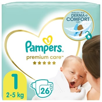 auchan pampers premium care 2