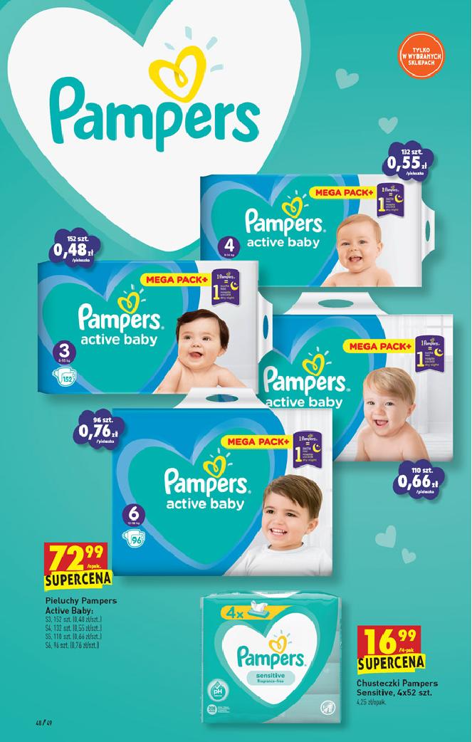 pampers mega pack 2 biedronka