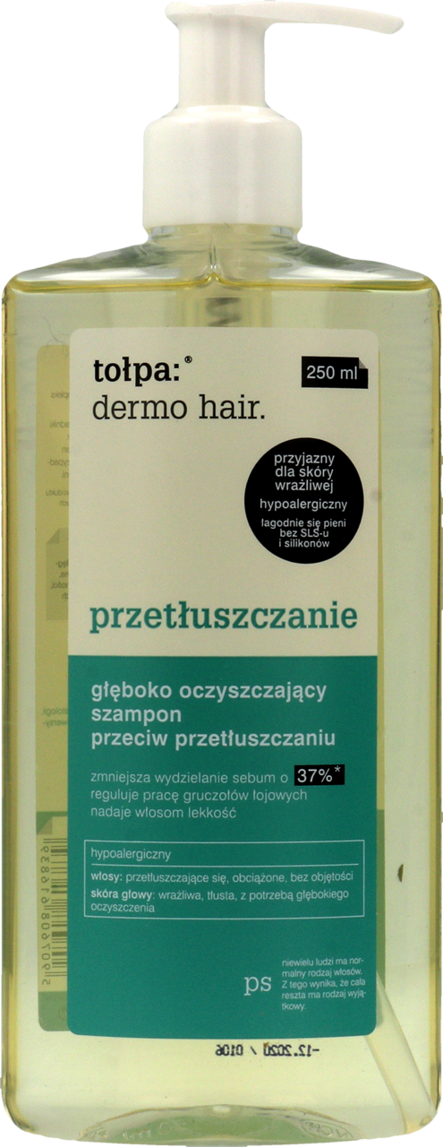 tołpa na przetłuszczanie szampon opinie