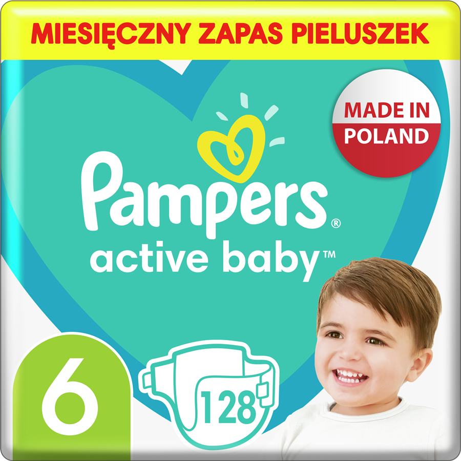 pampers active baby 6 smyk