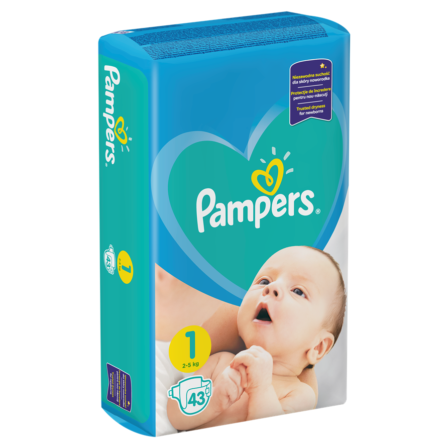 pampers 1 newborn 1 mini smyk