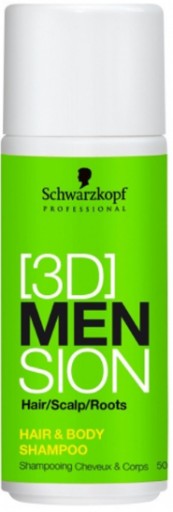 schwarzkopf 3d men szampon do włosów i ciała