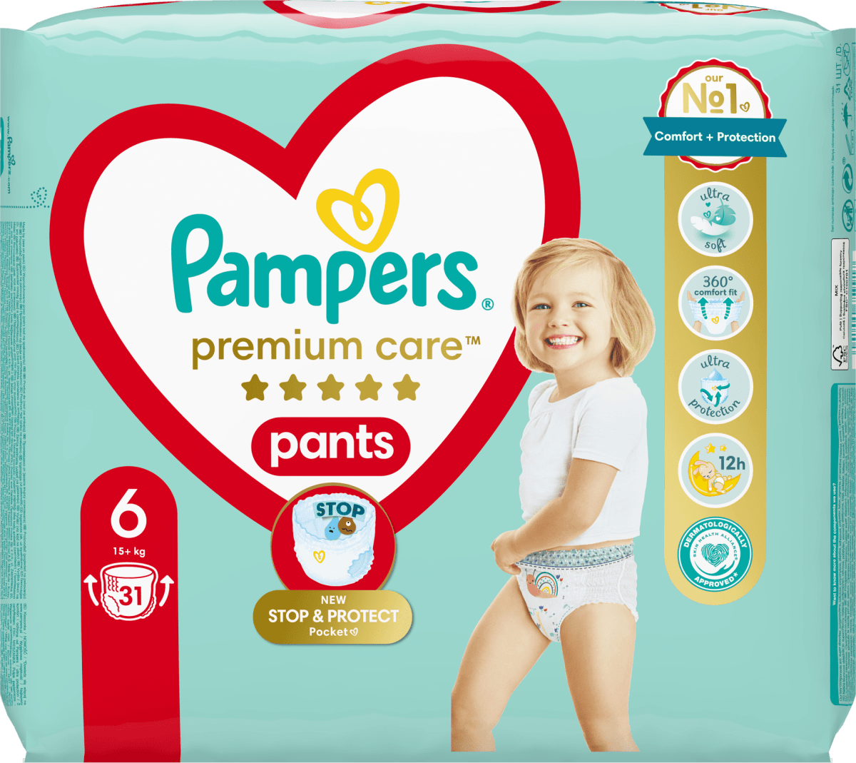 pampers pants