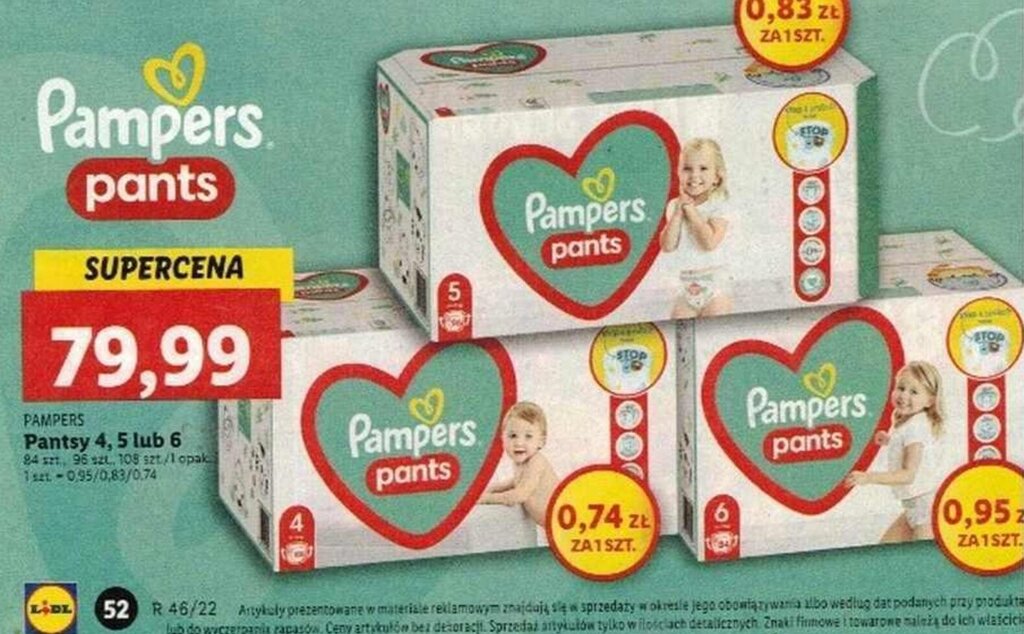 lidl pampers pants 5