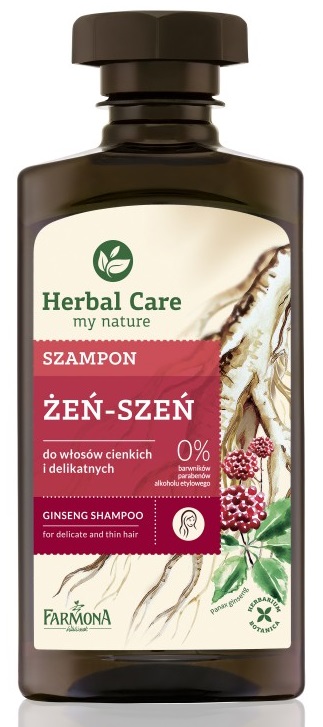 farmona herbal care odżywka do włosów cienkich i delikatnych żeń-szeń