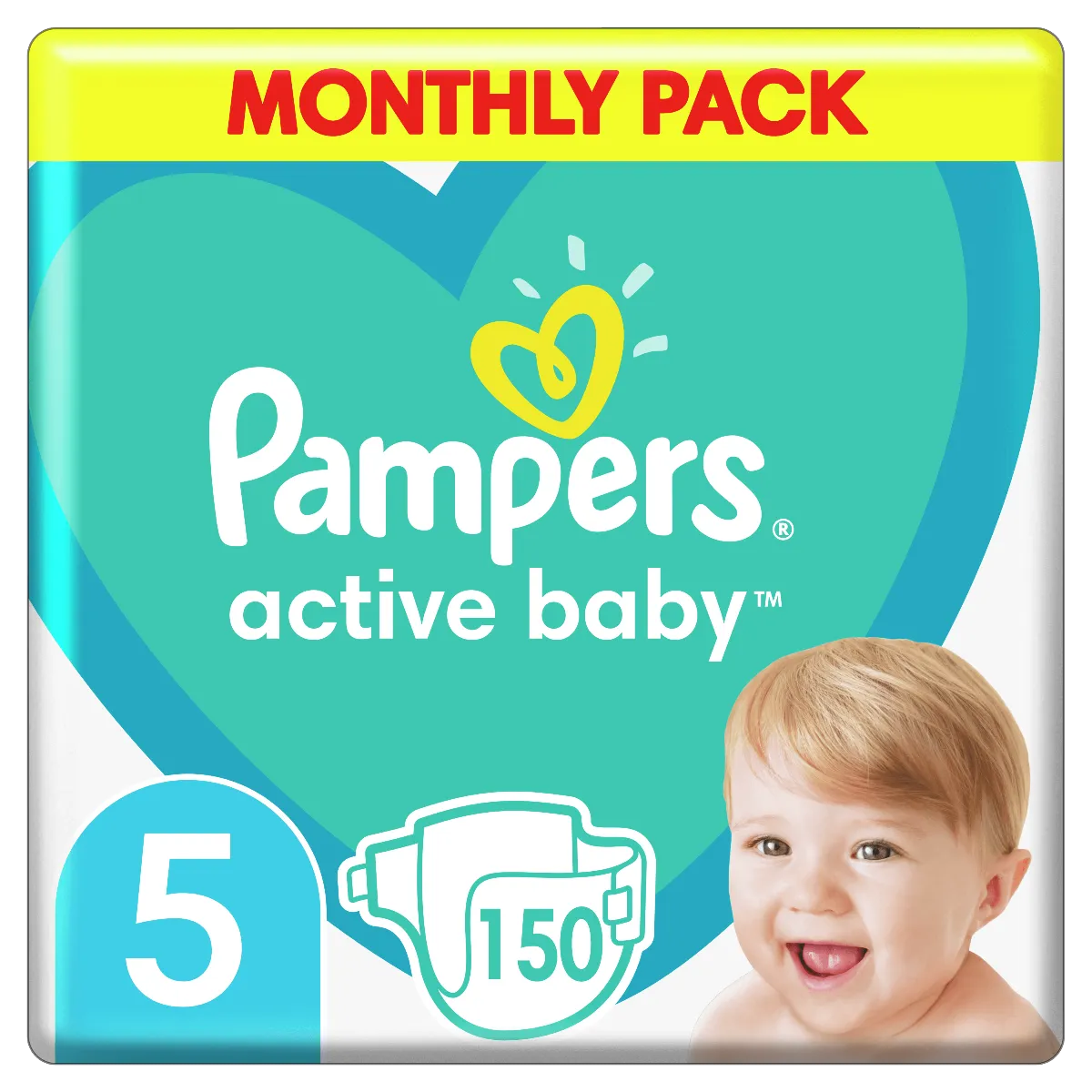 pieluchy pampers 150 szt