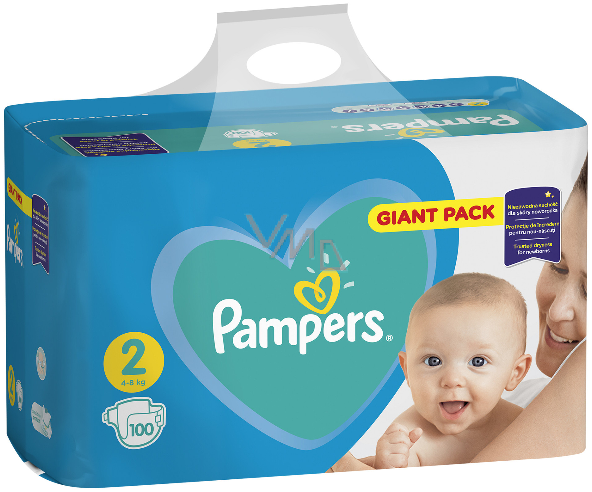 pampers mini 2 4-8 kg niezawodna