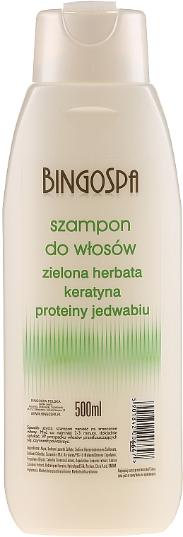 szampon z jedwabiem bingospa