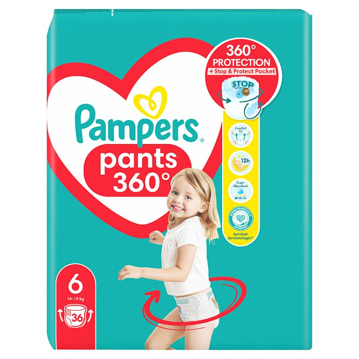 pampers 6 36 szt