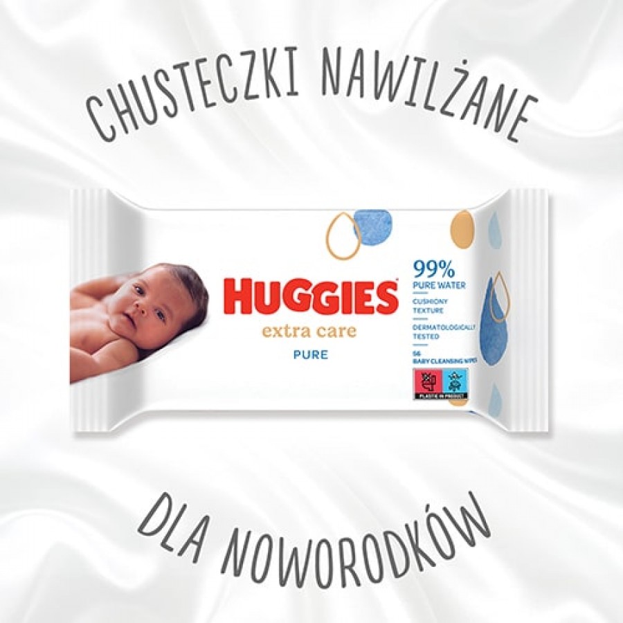 chusteczki huggies pure c