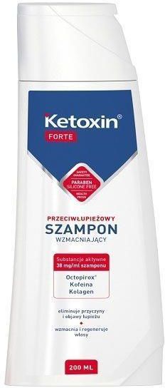 ketoxin forte nowa formuła szampon wzmacniający przeciwłupieżowy 200ml