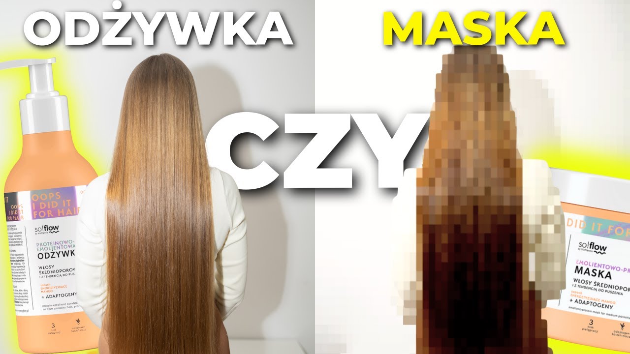 odżywka vs maska do włosów