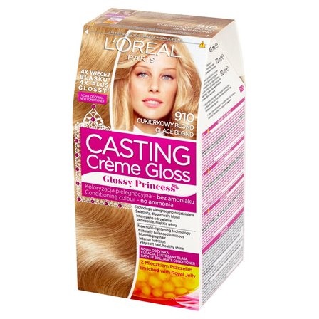 szampon koloryzujący loreal casting creme gloss 910