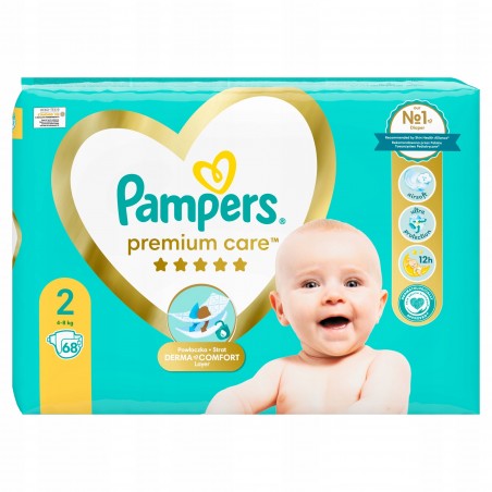 pampers premium care białe