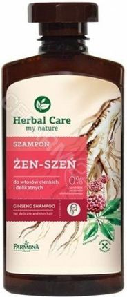 farmona herbal szampon do włosów cienkich żeń-szeń