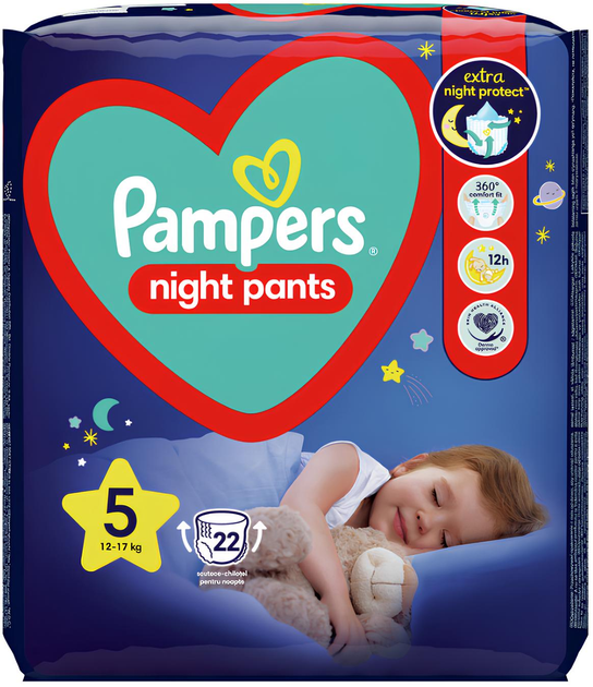 pampers pants 5 22 szt