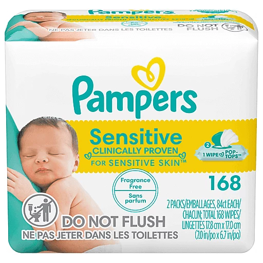 pampers sensitive 2