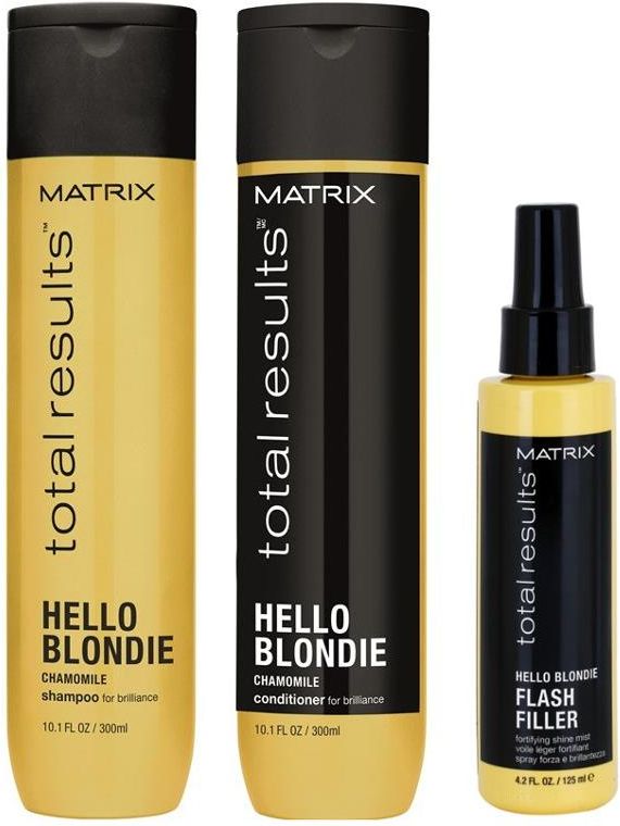 matrix total results hello blondie szampon do włosów blond opinie