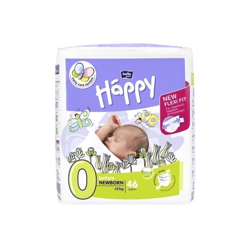 pieluchy happy newborn new flexi fit opinie