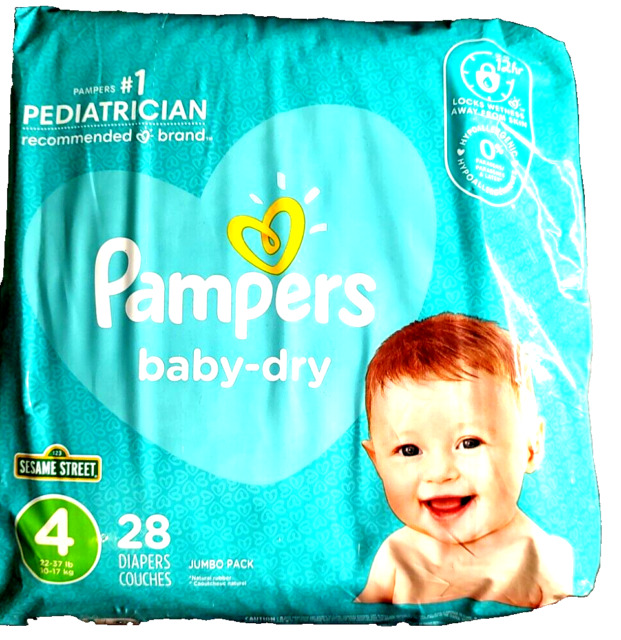 pampers active dry 4 ebay