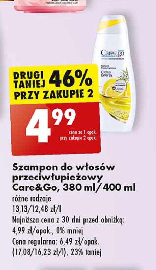 szampon car & go przeciwłupieżowy do włosów farbowanych