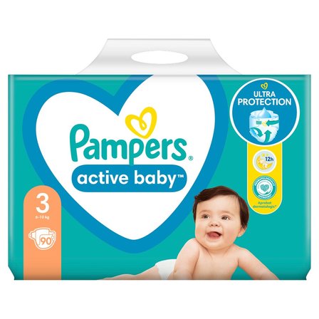 pampers active baby 3 cena