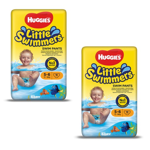 pieluszki huggies little swimmers 6 16 kg+