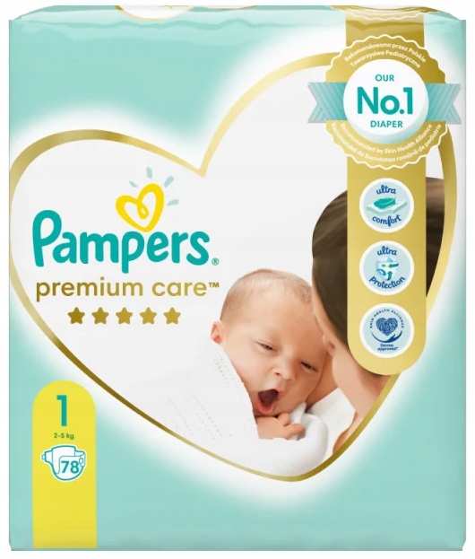 pampers premium care 1 78 cena