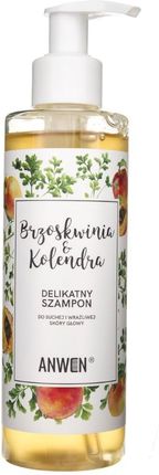 anwen delikatny szampon brzoskwinia i kolendra