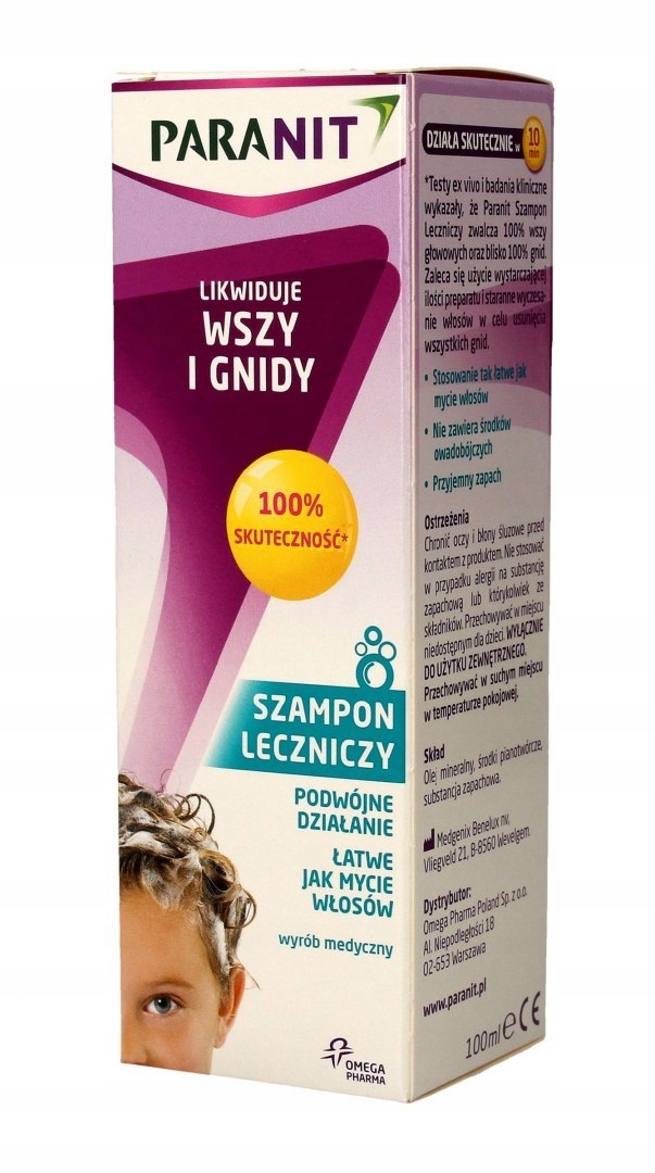 szampon do włosów na wszy