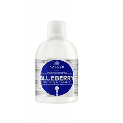 okallos blueberry rewitalizujący szampon do włosów 1000ml opinie