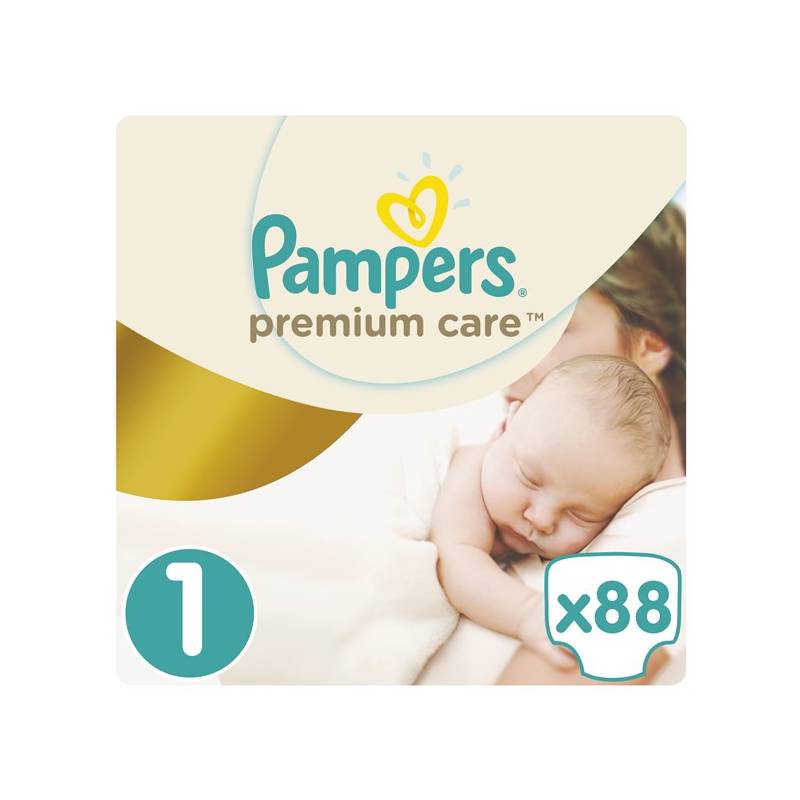 pampers premium care 1 x88 szt