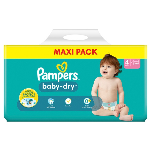 pampers maxi pack 4