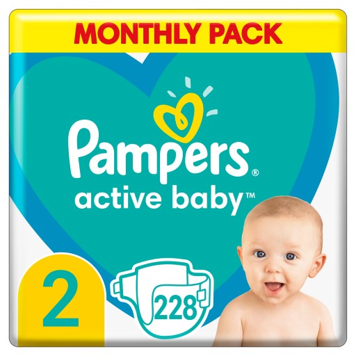 pampers 2 228 szt cena