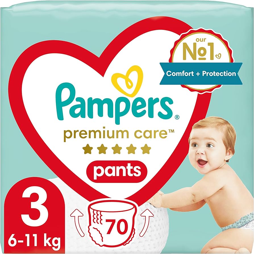 pieluchomajtki pampers premium care niemcy