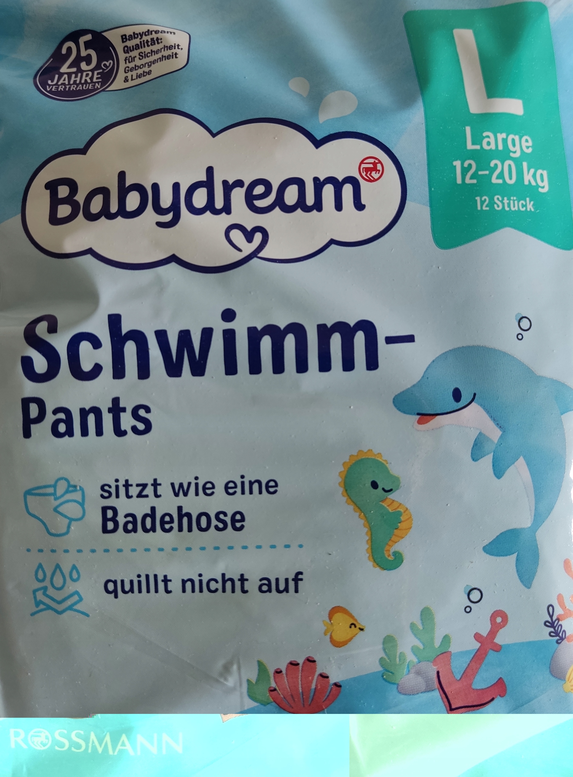 babydream pieluchy do kąpieli