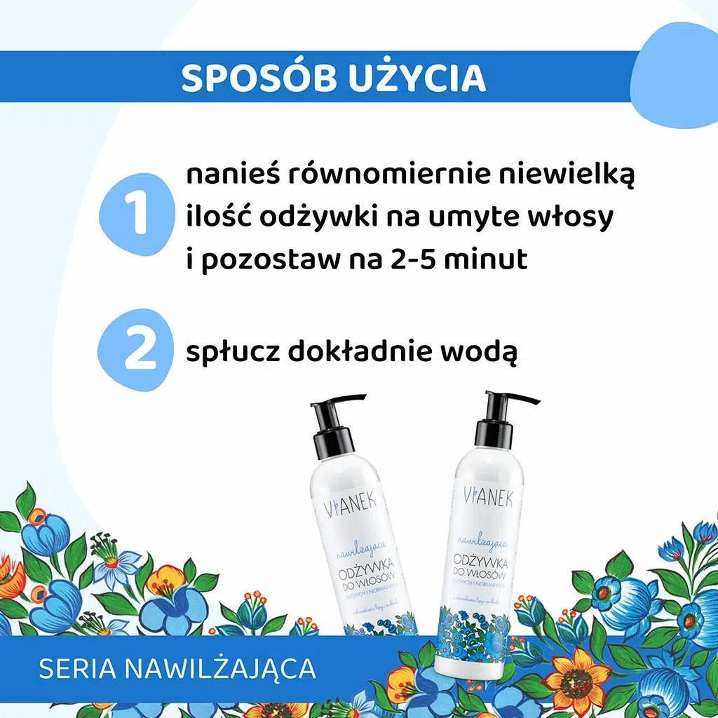 nawilżająca odżywka do włosów sylveco