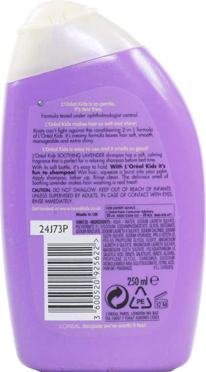 loreal kids szampon lavender