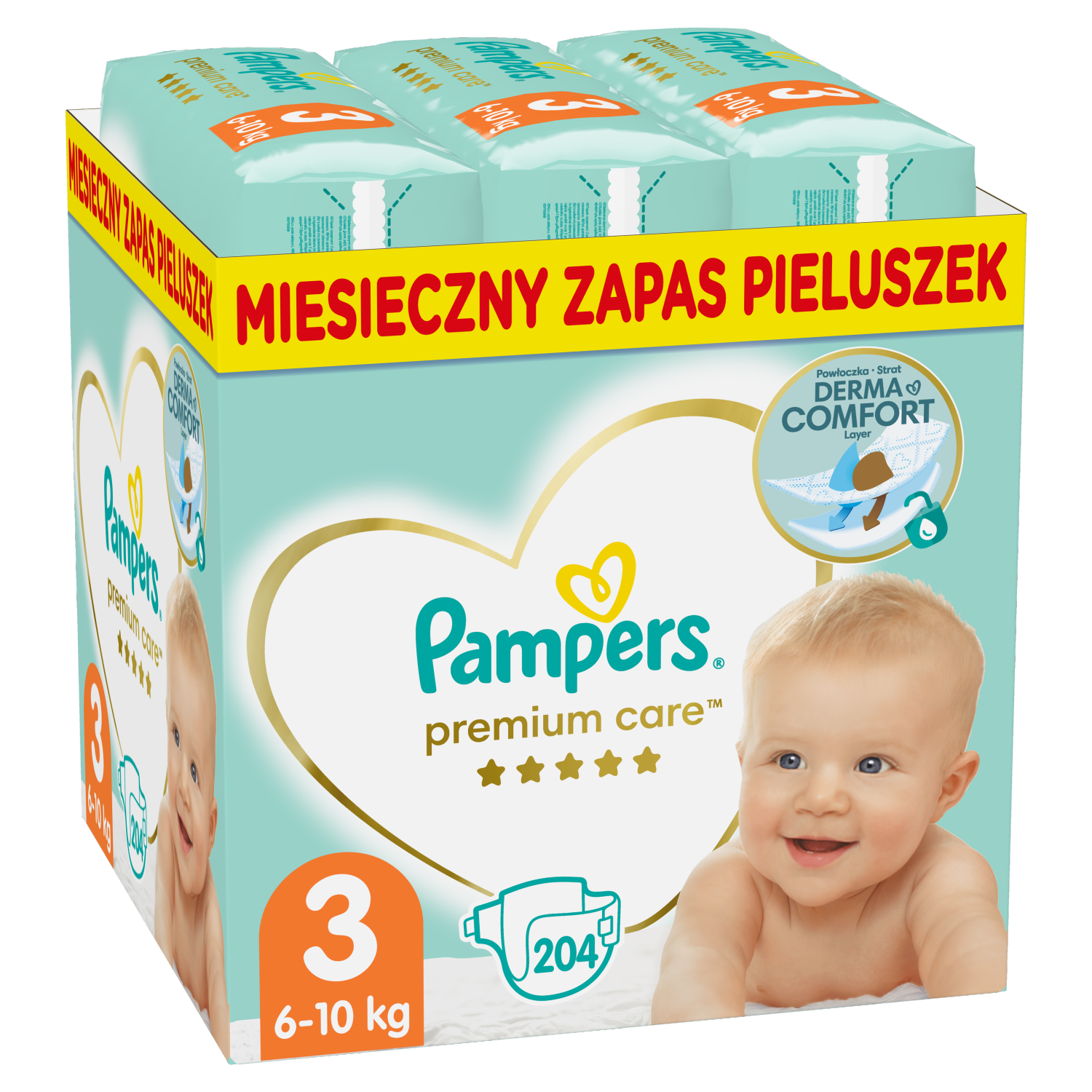 pampers premium care znacznik moczu