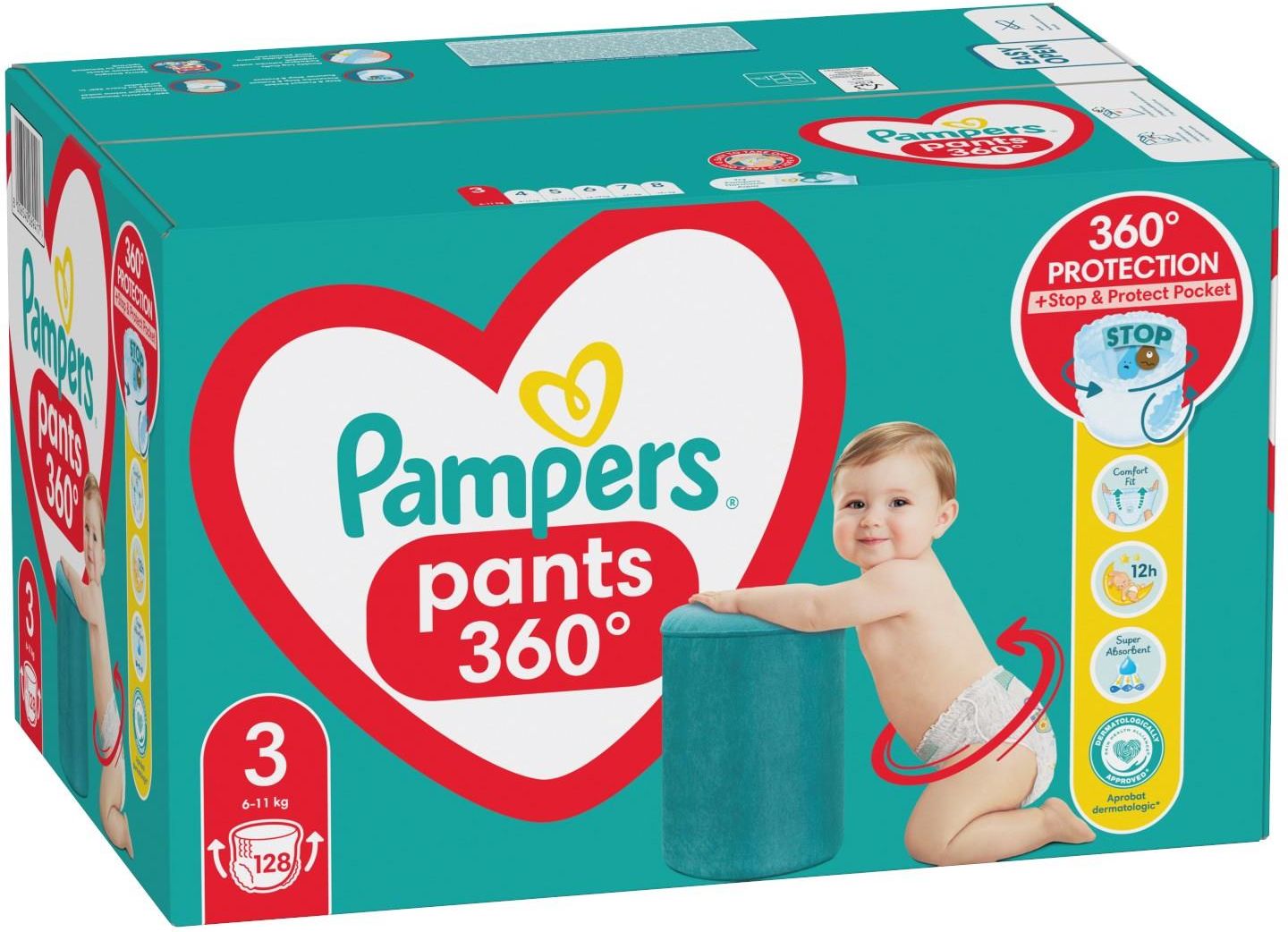 pampers majtki 3